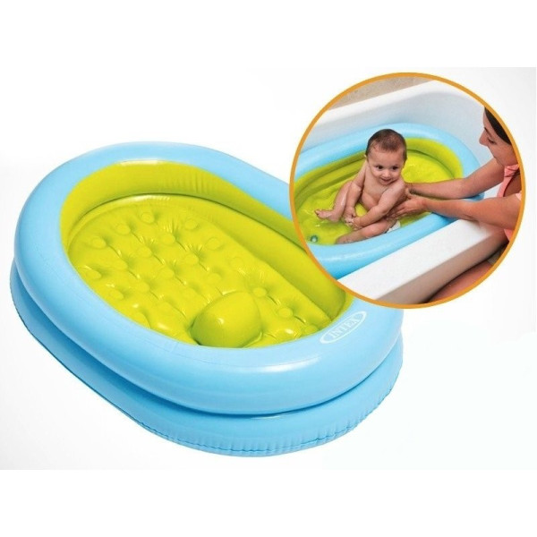 Детский надувной бассейн 48421 овальный