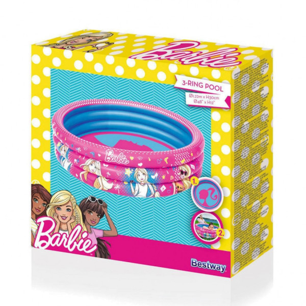Детский бассейн Барби Bestway 93205, 122х30 см