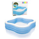 Сімейний надувний басейн Хвиля 57495 об'єм води 1,215 л (57495(Blue))