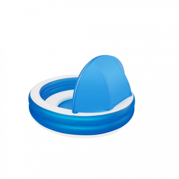 Бассейн семейный 54337 с козырьком от солнца 241-241-140 см