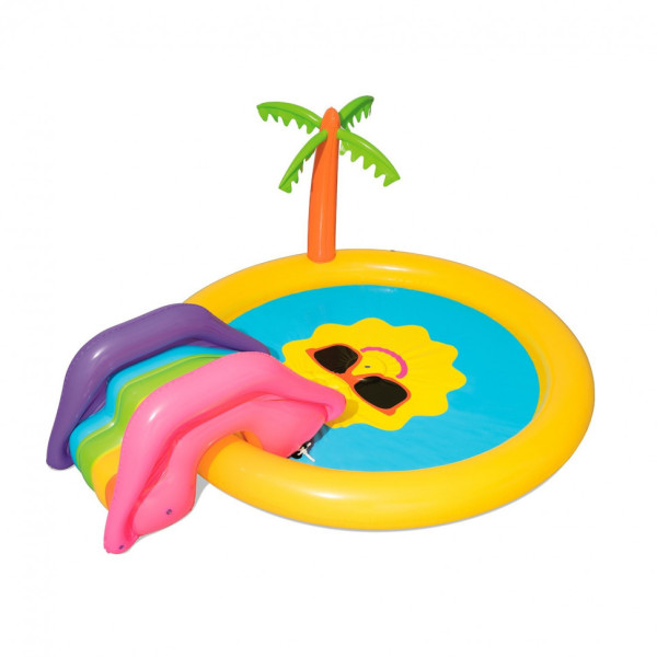 Басейн дитячий Сонечко Bestway 53071 з гіркою