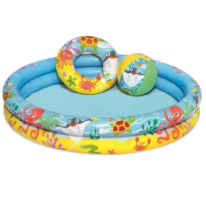Детский надувной бассейн BW 51124 с мячом и кругом