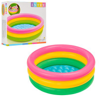 Детский надувной бассейн Радуга 58924 на 68 литров(58924)