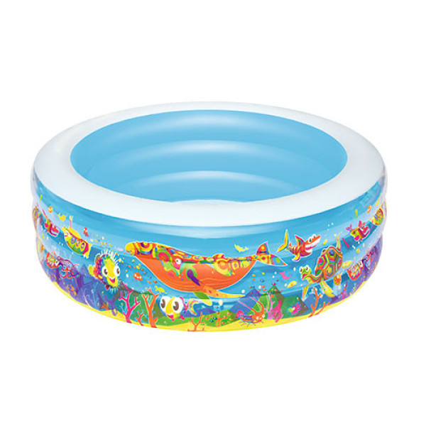 Детский надувной бассейн Подводный мир BW 51121 с ремкомплектом