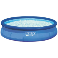 Бассейн семейный "Easy Set" INTEX 28158 семейный, 457х84 см, с картриджным фильтром (220-240V)