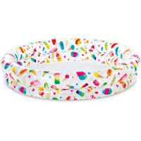 Дитячий надувний басейн "Морозиво" 59421-2, 122 х 25 см 105 л  (59421-2)