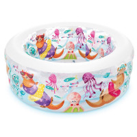 Дитячий надувний басейн "Видра" 58480-2, 152 x 56 см 360 л (58480-2)