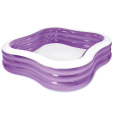 Дитячий надувний басейн Сімейний 57495(Violet) 1229 х 229 х 56 см 1215  (57495(Violet))