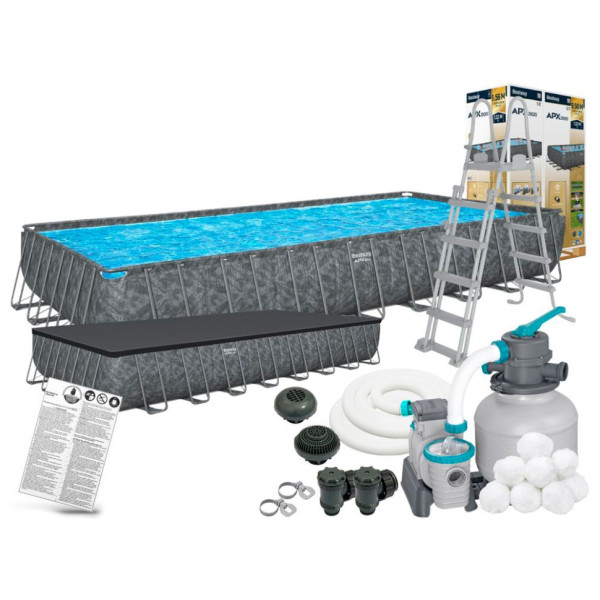 Басейн каркасний 561KJ 52231 л, розмір 956 х 132 см (561KJ)