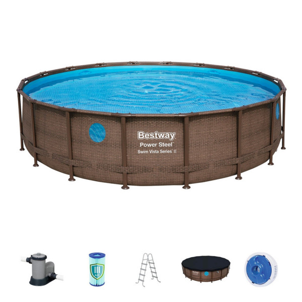 Бассейн каркасный Bestway 56977 (549-122см), 23062 л