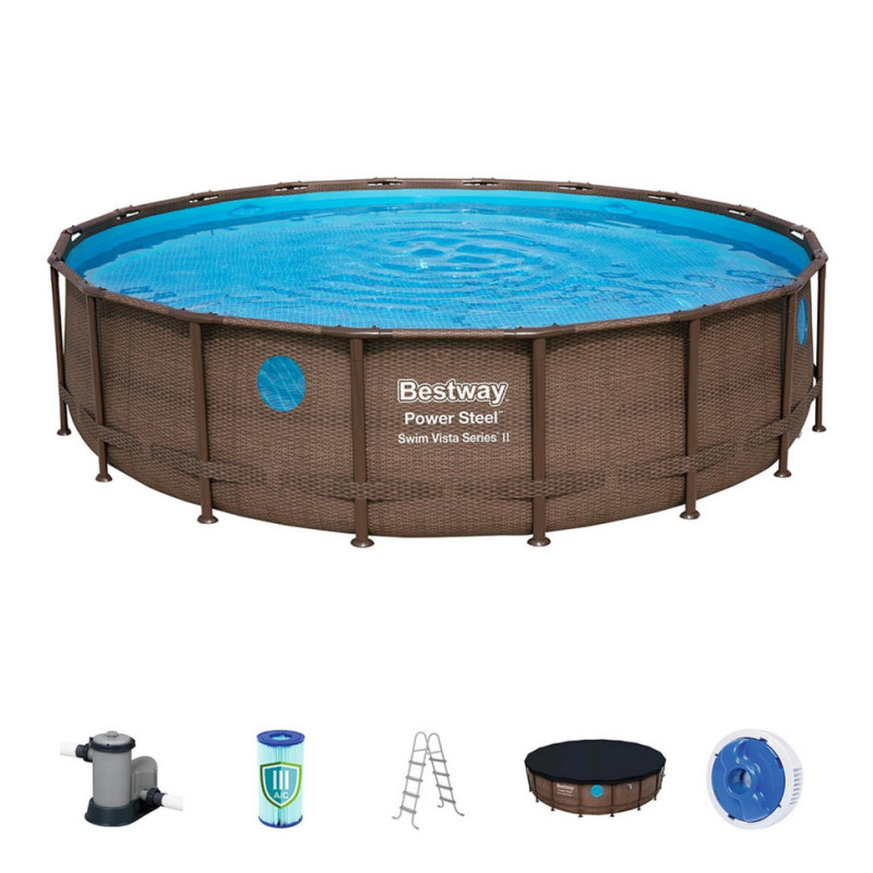 Басейн каркасний Bestway 56977 (549-122см), 23062 л
