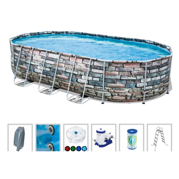 Басейн каркасний Bestway 56719 (610-366-122см), 20241 л (56719)