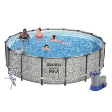 Басейн каркасний Bestway 5619E (488-122см), 19480 л (5619E)