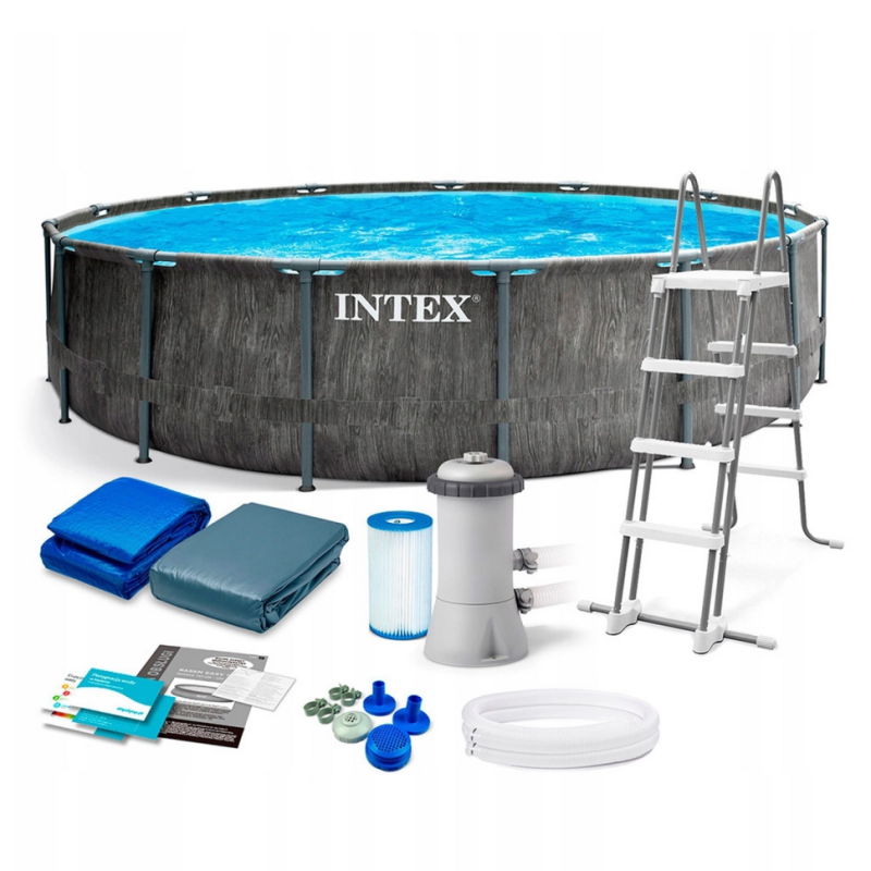 Каркасний басейн Intex 26744 (549-122см), 24311 л