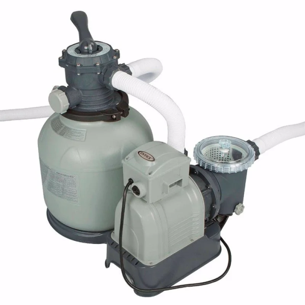 Басейн каркасний "Ultra Frame Rectangular" INTEX 26374 прямоуг, 975Х488Х132 см, 54368 л., фильтр-насос, лестница, подстилка, тент (26374)