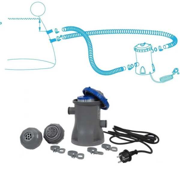 Бассейн каркасный "Steel Pro" BESTWAY 56424 400-211-81см, фильтр-насос