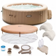 Басейн-джакузі "PureSpa Bubble Massege" INTEX 28428 216 см, 1098 л, з гідромасажем, з нагрівачем 220В