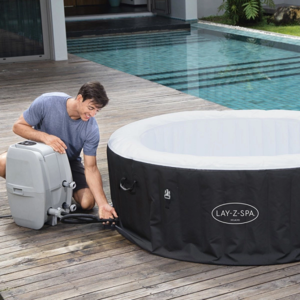 Басейн-джакузі Bestway 60001 (180-66 см), 669 л (60001)