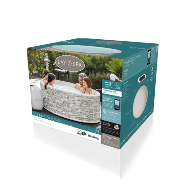 Басейн-джакузі Bestway 60027 (155-60 см), 804 л (60027)