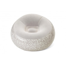 Надувне крісло BW 75052 велюрове  Сірий (75052(Grey))