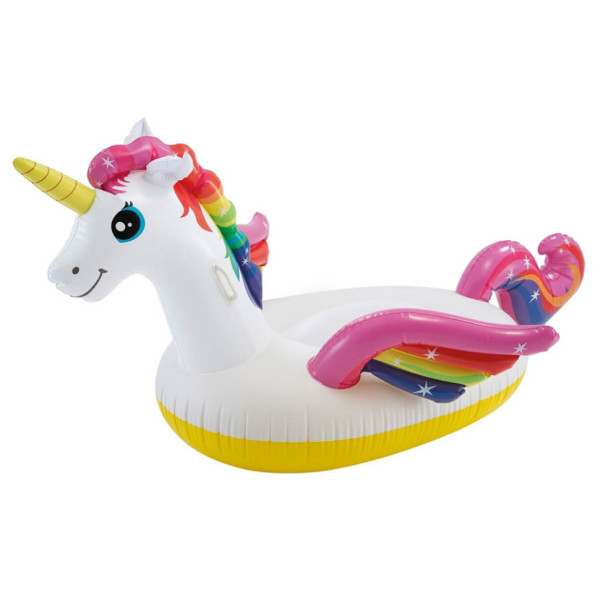 Дитячий надувний пліт Єдиноріг 57561, 201х140х97 см (57561)