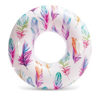 Дитячий надувний круг "Перо" 58263-5 з двома ручками (58263-5)