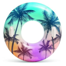 Дитячий надувний круг "Пальми" 58263-4 з двома ручками (58263-4)