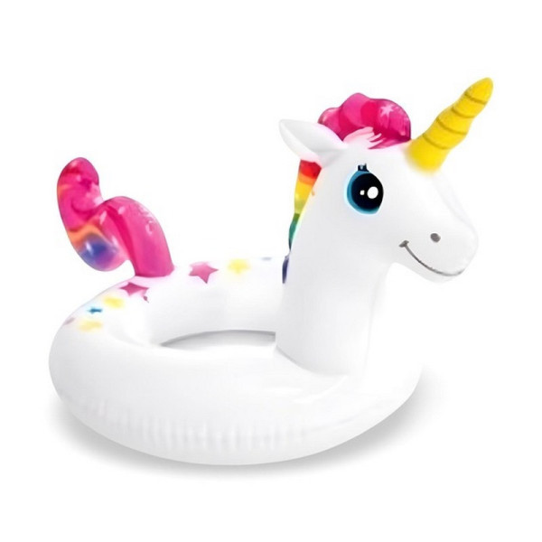 Дитячий надувний круг "Звірята" 59221(White) розмір 81х58 см (59221(White))