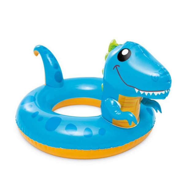 Дитячий надувний круг "Динозаврик" 59221(Blue) розмір 81х58 см (59221(Blue))