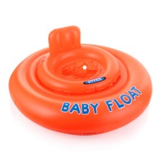 Дитячий надувний пліт для плавання 56588P помаранчевий