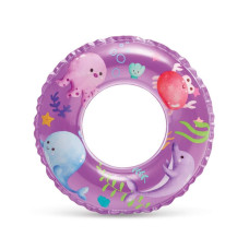 Детский надувной круг "Рыбки" 59242(Violet) фиолетовый 61 см(59242(Violet))