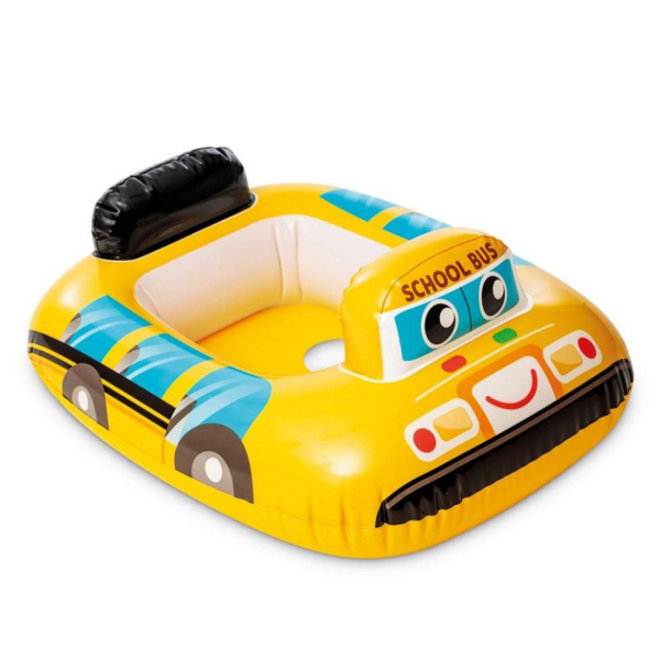 Детский надувной плотик "Транспорт" 59586 Школьный автобус(59586-5)