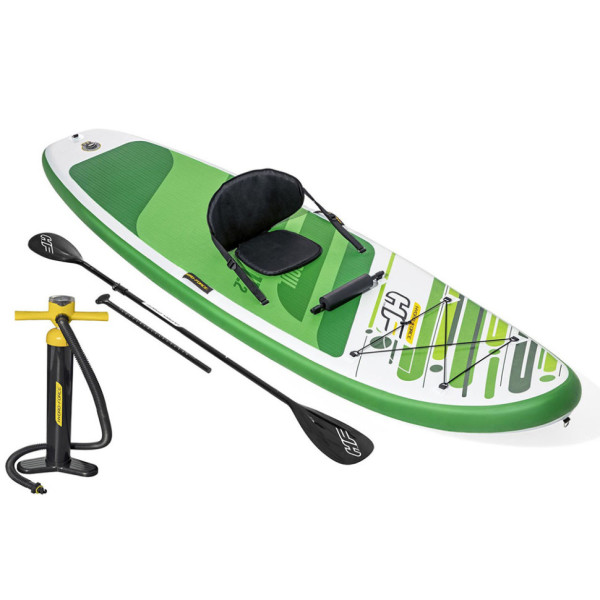 SUP борд 65310, 340 x 89 x 15 см, доска, весло, ручной насос, сумка(65310)