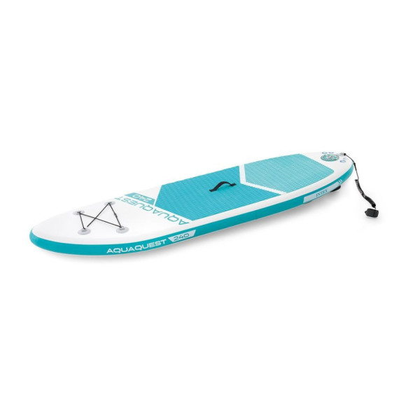 SUP-борд Aqua Quest 240 68241, 240 х 76 х 13 см, доска, весло, ручной насос, сумка(68241)