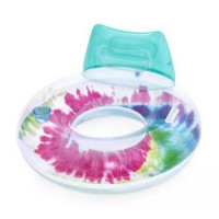 Надувний круг «Тай-Дай» 43637 підголівник 118-117 см, ручки 2 шт (43637)