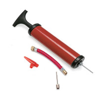 Насос ручний для м'ячів, надувних виробів Pump NE-P-18R червоний (NE-P-18R)