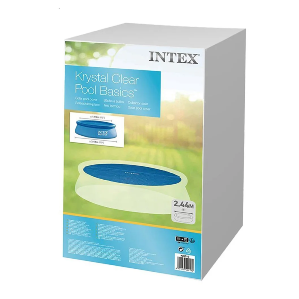 Теплозберігаюче покриття (солярна плівка) для басейну Intex 28010T діаметр 206 см (28010T)