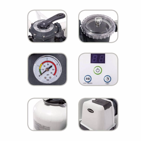 Пісочний фільтр-насос Intex 26652, 12000 л/год (26652)