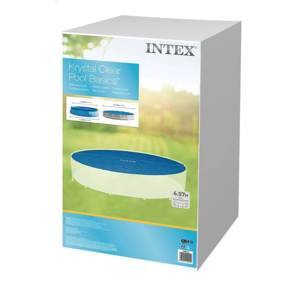 Теплозберігаюче покриття (солярна плівка) для басейну Intex 28013 діаметр 448 см (28013)