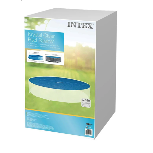 Теплозберігаюче покриття (солярна плівка) для басейну Intex 28014 діаметр 470 см (28014)