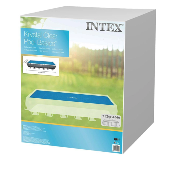 Теплозберігаюче покриття (солярна плівка) для басейну Intex 28017T, 716-346 см (28017T)
