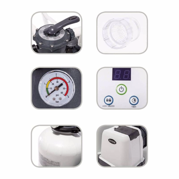 Песочный фильтр-насос Intex 26644, 4500 л/ч(26644)