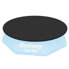 Тент для круглого надувного басейну 58032 чорний 244 см (58032)