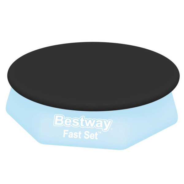 Тент для круглого надувного басейну 58032 чорний 244 см (58032)