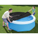 Тент для круглого надувного басейну 58032 чорний 244 см (58032)