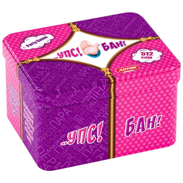 Настільна гра "Упс! Бан!" 1106 в коробці (1106)