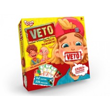 Дитяча настільна розважальна гра "VETO" VETO-01-01U укр. мовою