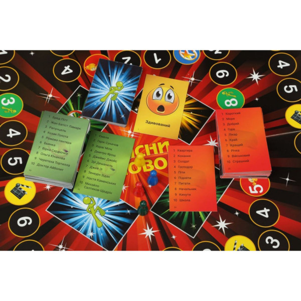 Настільна гра "Поясни слово" Arial 910800-U гра в слова, укр (910800-U)