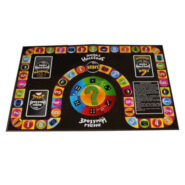 Настольная игра Пойми меня БОЛ 0028, на укр. языке