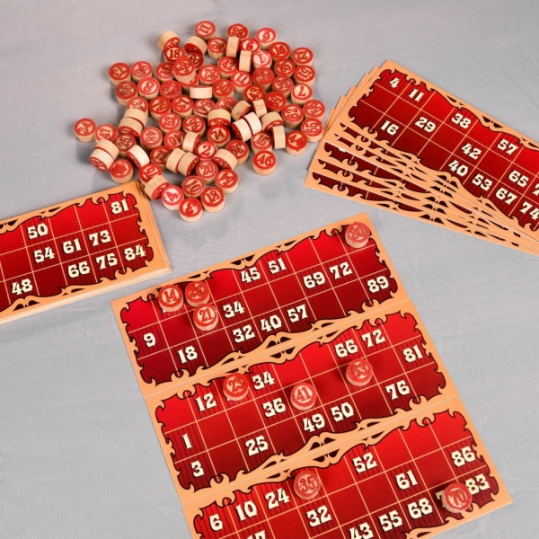 Настольная игра "Традиционное Лото" 30488 бочонки 90 штук(30488)